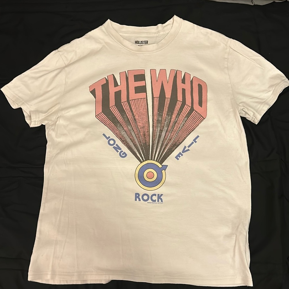 THE WHO rock band shirt from hollister